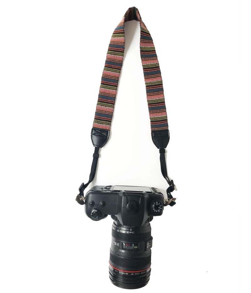 Alled Camera Neck Shoulder Belt Strap,Camera Straps for Women/Men for All DSLR/Nikon/Canon/Sony/Olympus/Samsung (Colorful Green) - Image 4